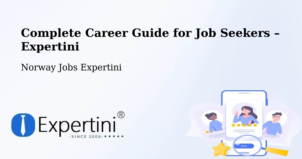 Career Guide for Job Seekers – Time - Time, Norway Jobs Expertini